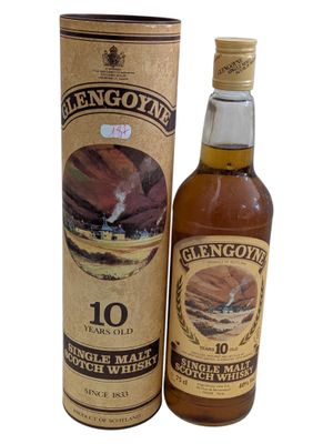 glengoyne 10 year old single malt scotch whisky
