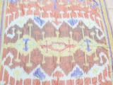 an image of a colorful rug on the floor