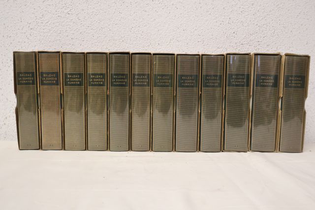 La Pléiade : BALZAC : la comédie humaine : 12 volumes sous emboit...
