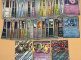 beaucoup de cartes sur la table