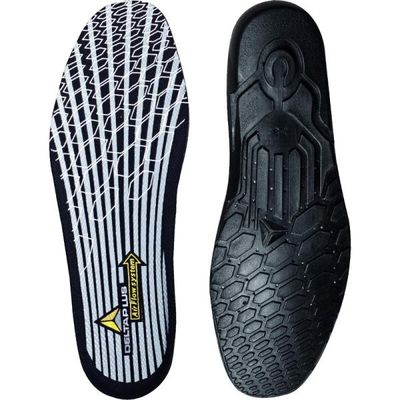 un gros plan sur une paire de chaussures noires et blanches sur fond blanc
