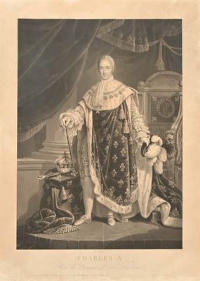 une vieille photo d'un homme vêtu d'une tenue majestueuse