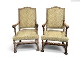 paire de chaises antiques avec rembourrage floral rembourrage rembourrage rembourrage rembourrage rembourrage rembourrage rembourrage rembourrage