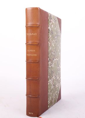 BOILEAU Œuvres poétiques. Eaux-fortes par V. Foulquier.