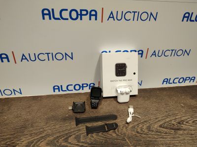 INCONNUE - SMART WATCH T55 PRO MAX + ECOUTEURS BLUETOOTH SANS FIL + BR - Photo 1