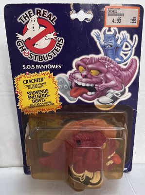 the real ghostbuster series 3 action figure is in the package