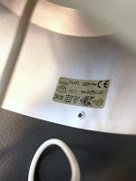 Suspension à deux lumières en métal, abat-jour en verre opaq… (photo 5)