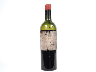 une bouteille de vin munie d'un bouchon en liège