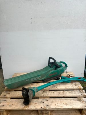 Souffleur à feuilles BOSCH AVS 1000 et coupe-bordure BOSCH E…