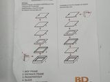 a piece of paper on the table with instructions on it