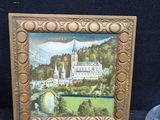 a picture of a picture of a castle in a picture frame
