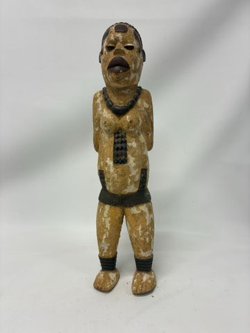 Culture KUYU, République Démocratique du Congo. Bois, pigments po...