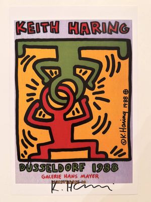 keith haring, ' busselborf 1988 ', 1989