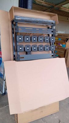 a box with a bunch of electronics on top of it