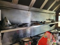 1 Grand meuble inox avec bain-marie et lampes chauffantes en… (photo 4)