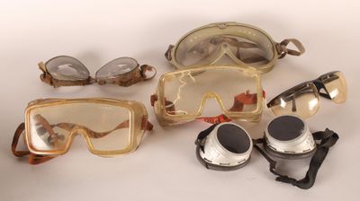Réunion de lunette de protection de diverses origines scoote…