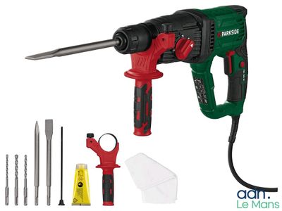 a close up of a hammer with tools on a white background