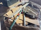 a box of tools that are sitting on top of a table