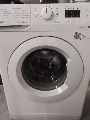 Lave-linge hublot 7kg INDESIT modèle MTWA71252WEE (reconditi…