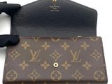 louis vuitton monograme wallet with wrist strap
