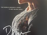une affiche représentant un homme en costume noir orné d'un éclair