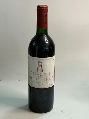 1 bouteille Château LATOUR 1985 1er GCC Pauillac (BG)