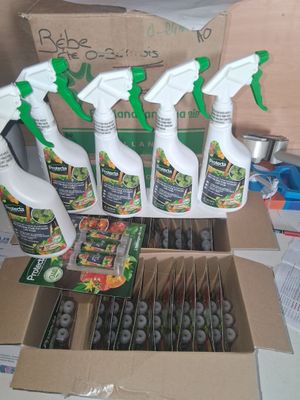 lot de 6 pulvérisateur anti mildiou avec 24 recharges