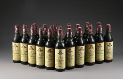 six bouteilles de vin alignées sur une table
