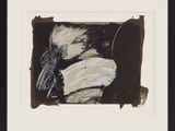une image représentant une peinture d'un oiseau sur une feuille de papier