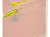 an image of a painting of a bird flying in the sky