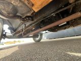 a close up view of the underside of a vehicle