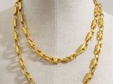 a gold chain necklace on a mannequin mannequin mannequin mannequin mannequin mannequin mannequin mannequin manne