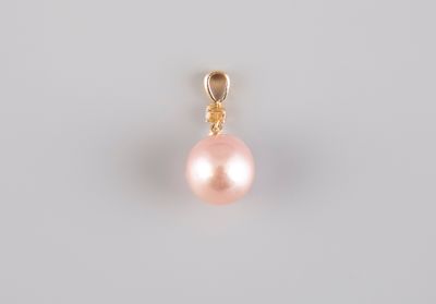 Pendentif en or jaune 14K 585°/°°, poinçon Coquille St Jjacq…