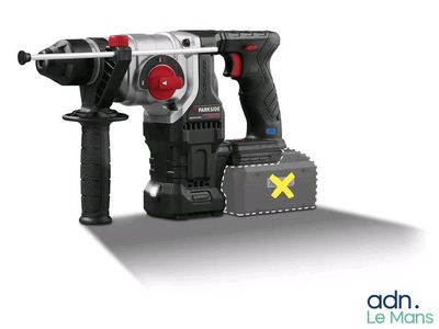 an image of a corded hammer and a corded drill