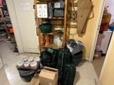 a room that has a bunch of items on the floor