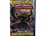 a close up of a box of pokemon trading cards on a white background