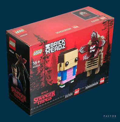 Les Brick Headz avec « Stranger and Thingz » tirés du film « La Grande Aventure Lego »