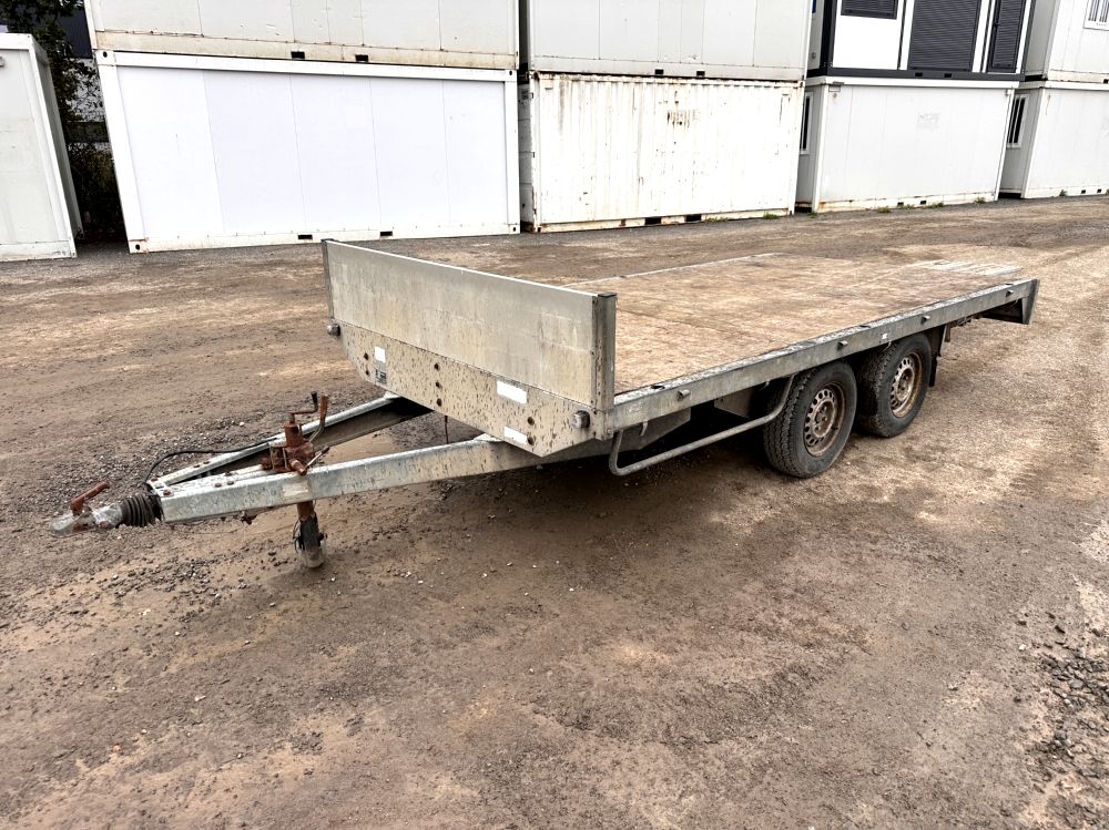 LIEU DE STOCKAGE : Rennes - SARIS - REMORQUE 2 ESSIEUX PLATE…