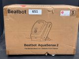 box of beatbot aquasense 2 vacuum cleaner