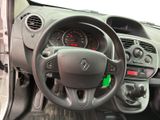 the interior of a car with a steering wheel and dashboard controls