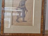 la photo d'une photo représentant un homme assis sur une table