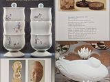 an image of a book with pictures of vases and other items