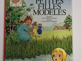 a picture of a children ' s book with a picture of a boy and a girl in the water