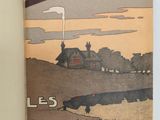 un livre sur lequel figure l'image d'un avion survolant un champ
