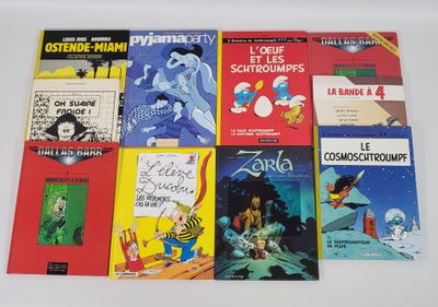 plusieurs livres pour enfants sont alignés sur une surface blanche