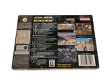 a back cover of a video game with a picture of a man riding a horse