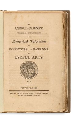 an old book with a black and white title on it