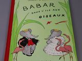 bababar dans fille aux giseux - album babab - little golden book