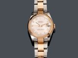 Montre Rolex pour femme à bracelet bicolore