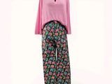 an image of a woman ' s pajamas and top on a mannequin